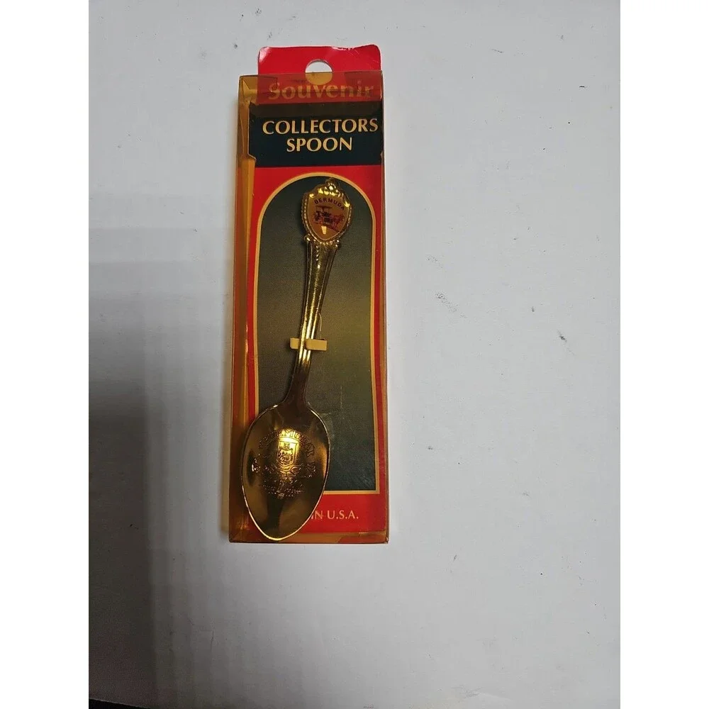 Rare Vintage Bermuda Collectible Spoon In Original Package  Made in USA